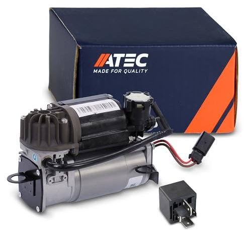 ATEC Germany 1x Kompressor für Luftfederung Kompatibel mit MAYBACH 57 (W240), MERCEDES-BENZ CLS (C219), E-Klasse (W211), E-Klasse T-Model (S211), S-Klasse (W220)