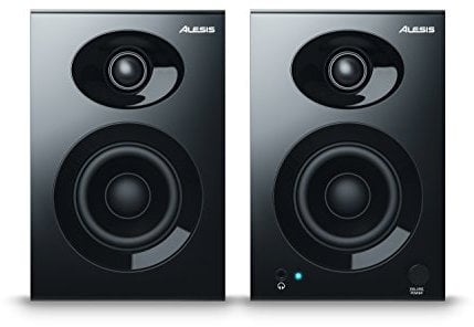 Alesis Elevate 3 MKII | Altoparlanti da studio desktop alimentati per studi domestici/editing/videogiochi e dispositivi mobili