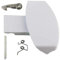 Kit maniglia SPARES2GO Porta per Lavatrice Indesit (bianco)