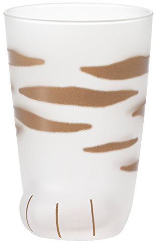 Aderia Tumbler Glasbecher Parent Cat Tiger, 300 ml, Kokonoko Glas, 1 Stück, Made in Japan 6680