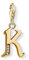 Thomas Sabo Damen-Kette_mit_Anhänger Silber_vergoldet zirkonia 1617-414-39