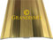 Grandismo® 61mm Extra Wide Cover Strip/Trim - Metal Doorbar (Gold)