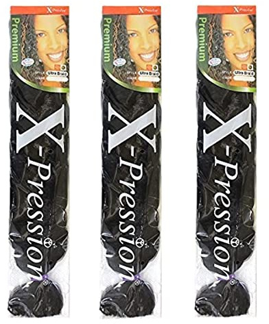X-pression Premium Original Sensationnel (Pack of 3, 30)