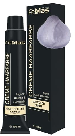 FemMas Haarfarbe Superaufheller Ultra Violett 902 S I Creme Haarfarbe zur Aufhellung um bis zu 5 Tonstufen I Dauerhafte Haarfärbung für strahlende, haltbare Farbergebnisse I 100 ml