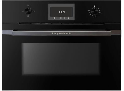 Küppersbusch CM 6330.0 SE2 K-Series. 3 Compact Einbau-Mikrowelle Schwarz/Black Chrome