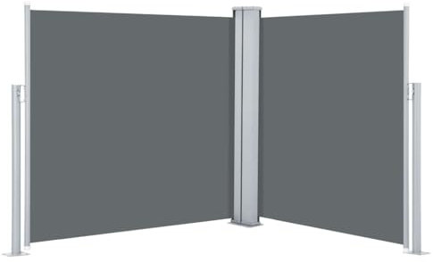vidaXL Toldo Lateral retráctil Gris Antracita 120x600 cm