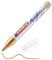 edding 5100 Acrylmarker medium - gold - 1 Acrylstift wasserfest - mittlere Rundspitze 2-3 mm - Acryl Farben zum Malen auf Leinwand, Malpapier und Holz - Acrylstifte für Steine