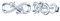 MicLee Anker Ohrstecker 925 Sterling Silber Zirkonia Einfach Damen Unendlichkeit Zeichen Infinity Ohrringe Ohrschmuck mit Geschenkbeutel,Super Weihnachten Geschenk