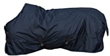 Kentucky Horsewear - Winterdecke für Pferde - All Weather Hurricane - Navy - 160-7’0 50 g