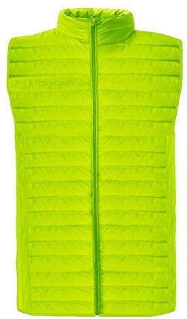 GIVOVA Unisex Veste Polaire Alaska Kurze Daunenjacke, Neongelb, XXL