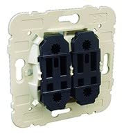 Double interrupteur lumineux Efapel 21066Mec 21