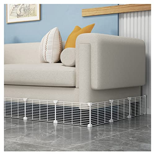 Spielzeugblocker Spielzeugblocker for Haustiere unter dem Sofa, Möbelblocker, Hunde- und Katzensicherheit, Eisengitter, verstellbar, durchsichtig, Spielzeugblocker for Schlafsofas, Blocker mit nicht a