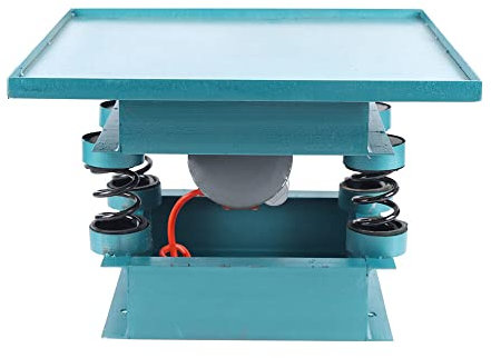 JHLP Leistungsstarker elektrischer Beton-Vibrationstisch, 750 W, ideal zum Entfernen von Luftblasen und Tumbler – 2860 mal/min Vibration – flacher Vibrator – zuverlässiger 220 V Schütteltisch