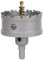 Vearter 68mm Coronas para Metal, Broca de Carburo Sierra Perforadora TCT Cortador para Metal Duro, Acero Inoxidable, Acero Dulce, Aleación de Aluminio, Cobre, Hierro, Plástico, Fibra de Vidrio