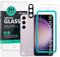 Ibywind Screen Protector For Samsung Galaxy S24 5G 6.2[2 Pack],9H Hardness Tempered Glass,With 1Pc Camera Lens Protector,Easy to Install