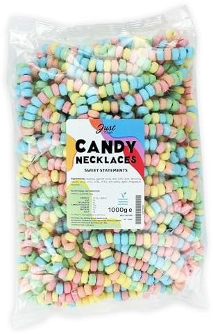 Just Treats Candy Necklaces (1kg Party Bag)