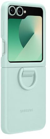 Samsung Galaxy Official Silicone Case with Ring for Galaxy Z Flip6, Mint