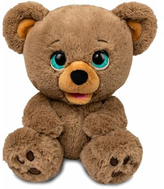 Giochi Preziosi Poe - Orso Peluche Racconta Storie Con l'Intelligenza Artificiale, 30 Lingue, Scarica l'App e crea tante Favole dedicate ai Bambini, Sicuro ed Educativo, Adatto per Bambini dai 3 anni