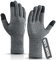 Rahhint Merinowolle Thermohandschuhe Herren Damen Touchscreen Winterhandschuhe Warme Anti-Rutsch Strickhandschuhe mit Nickerchenfutter für Laufen Radfahren Autofahren Arbeiten Outdoor Geschenk