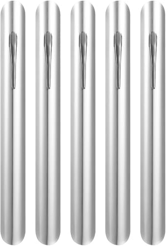 Healeved Stainless Steel Crumb Scraper Restaurant Crumb Sweeper with Clip Table Cleaner for Bread Crumbs Dining Tables Servers Bartenders and Restaurant Staff 5.91In 10 Pack