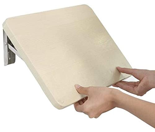 Schwebender Klapptisch zur Wandmontage, platzsparender Tisch mit Stauraum, 80 x 41 cm