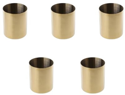 Pot à crayons doré pour la maison, le bureau, la papeterie, la décoration