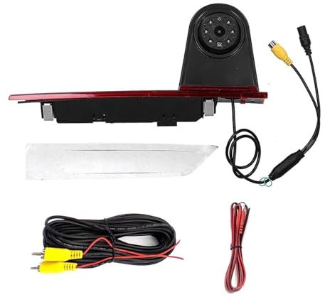 Reversing camera Car High Level Brake Light Rear View Camera Kit With 7 Mirror Monitor For Transit For Custom Vehicles 2016 Onwards