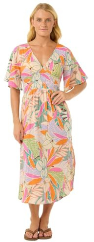 Rip Curl Damen Maxikleid CALA VADELLA MIDI Dress