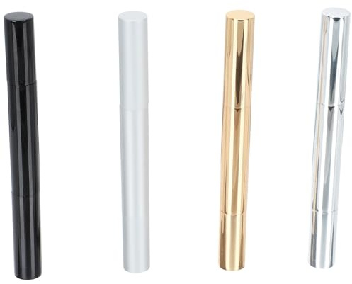 Alipis 4 Stück Flüssiger Eyeliner Stifte aus Kunststoff und Aluminium 3ml Auslaufsicheres Design Leicht zu Bedienen für Reisen und Täglichen Gebrauch