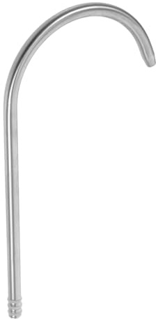 Rallonge de Robinet Cuisine en Acier Inoxydable Argenté, Remplacement | Robinet Fontaine A Punch, Accessoires de Robinetterie Cuisine, Installation Facile, Usage Domestique et Commercial