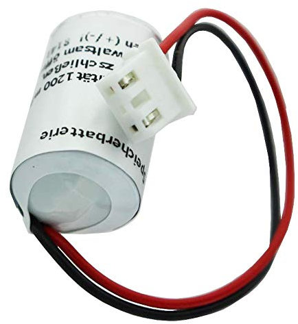 Batterie kompatibel mit Mitsubishi PM-20BL mit Kabel und weißem Stecker