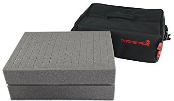 Tabletop Tyrant Kingmaker Figure Case with Storage Foam (2 x 60mm Deep Pluck)
