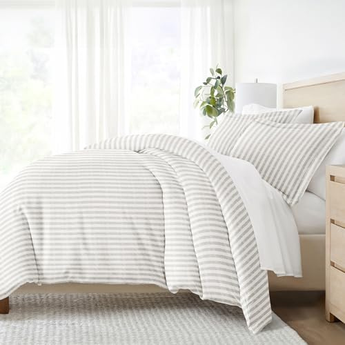 Linen Market Twin Duvet Cover for Twin (Light Gray) - Experience Hotel-Like Comfort with Unparalleled Softness, Exquisite Prints & Colors for a Dreamy Bedroom –Duvet Cover Twin Set with 1 Pillow Sham