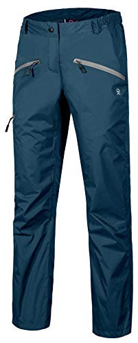 Little Donkey Andy Wasserdicht Atmungsaktive Regenhose Damen Leicht Winddicht Outdoor Wanderhose Fahrradhose Dunkelblau XS