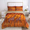 LIANHUAA 3D Tier Hirsch Giraffe Bettwäsche Trendy Bettbezug Bedding 135 X 200 Giraffen Bunt Safari Afrika Landschaft Wildtier Tiermotiv Kids Kinder Junge Mädchen (6,135X200cm)