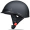 Retrò Mezzo Conchiglia Casco,Casco Da Moto Aperto Caschi A Scodella,DOT Omologato Con Visiera Casco Da Moto Scooter Per Donna Uomo, A,M