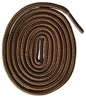 Sjzwt 300cm cordon extra long Lacets ronde Cordes Shoestrings 118Inch, marron, Taille unique