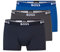HUGO BOSS Herren Trunk 3p Co/EL Boxershorts, Open Blue 487, S