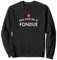 Fourchettes à fondue au fromage et au chocolat Sweatshirt