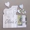 Personalised Unicorn and Hearts Mirror Door Name Plaque Boy Girls Bedroom Room Sign