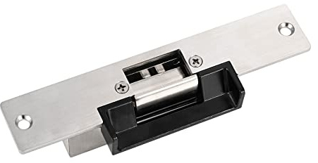 Electric Strike Door Lock Fail-Safe NC Mode 12V DC for Access Control System Deadlatches or Cylindrical Locksets