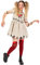 Funidelia | Voodoo-Puppen Kostüm für Damen Horror, Halloween, Puppe, Marionette & Kasper - Kostüm für Erwachsene & Verkleidung für Partys, Karneval & Halloween - Größe XXL - Weiß