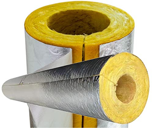 Dudloo Frostschutzisolierrohr Rohrisolierung Steinwolle Für 27/34/43/48/60mm Heizwasserleitungen Flammhemmend/selbstklebend (Size : 273mm/10.7)