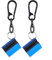 Angelrutenhalter, Creek Rutenclip, tragbar, schwarz, tragbar, Angelrutenhalter, Angelruten-Clip, Fliegenfischen, Zubehör, 2 Stück