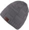 Puersit Bluetooth Beanie Hat, Unisex Wireless V5.2 Knit Cap Headphones Beanie Washable Bluetooth Headphone Hat with Mic&Built-in Stereo Speakers Gift for Men