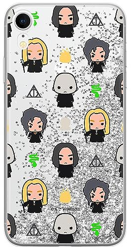ERT GROUP mobile phone case for Apple Iphone XR original and officially Licensed Harry Potter pattern Harry Potter 246 optimally adapted to the mobile phone, with glitter overflow effect