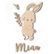 Personalisiertes Türschild Kinderzimmer mit Name – Hase – Holz Namensschild - Personalisierte Baby Zimmer Dekoration - Namensschild Kinderzimmertür & Holzbuchstaben Kinderzimmertür (Hase)