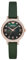 Emporio Armani Montre analogique pour femme à quartz avec bracelet en acier inoxydable, vert, AR11577