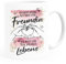 SpecialMe® Tasse beste Freundin Spruch Du bist nicht nur eine Freundin Geschenk BFF weiß standard