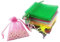 Wambere 100 Stück Organzabeutel Organzasäckchen Geschenkbeutel Kordelzugtaschen Geschenktasche Süßigkeitentüten Schmuckbeutel für Hochzeit Geburtstag Festivalparty Geschenkverpackung,Gemischt,30x40cm